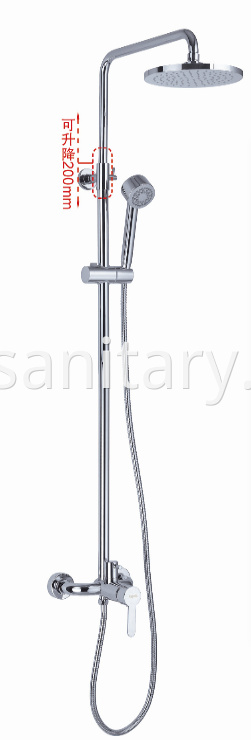 Modern Bathroom Shower Set Faucet Bathtub Mixer Tap